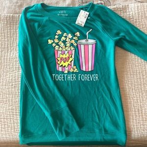 Justice NWT Graphic Sweater Sz 12